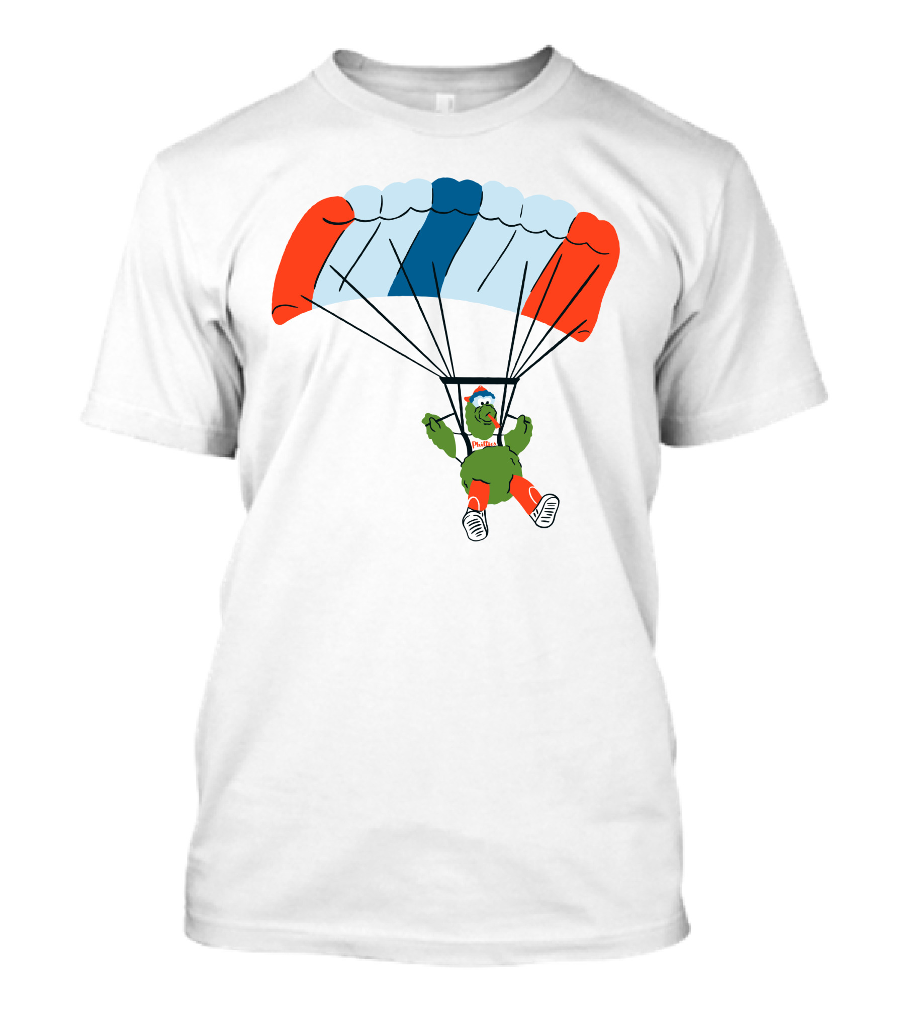 Phillies Mascot On Our Phillies Way To A 162-0 Season T-Shirt
