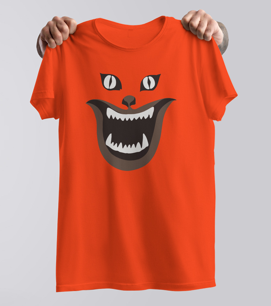 The Criterion House Black Cat Grin T-Shirt