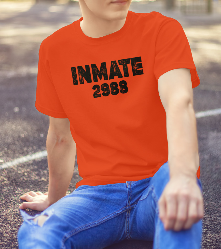 Inmate 2988 Boogie2988 Prison Number T-Shirt