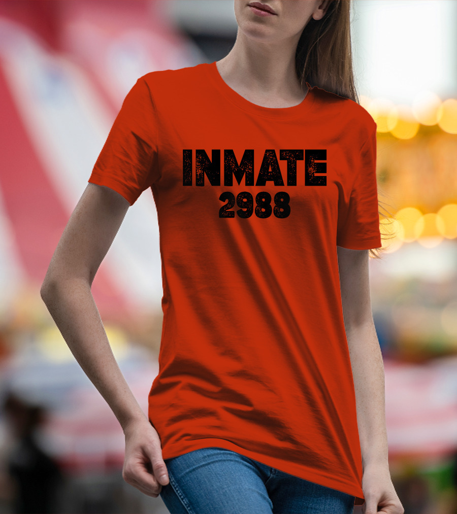 Inmate 2988 Boogie2988 Prison Number T-Shirt