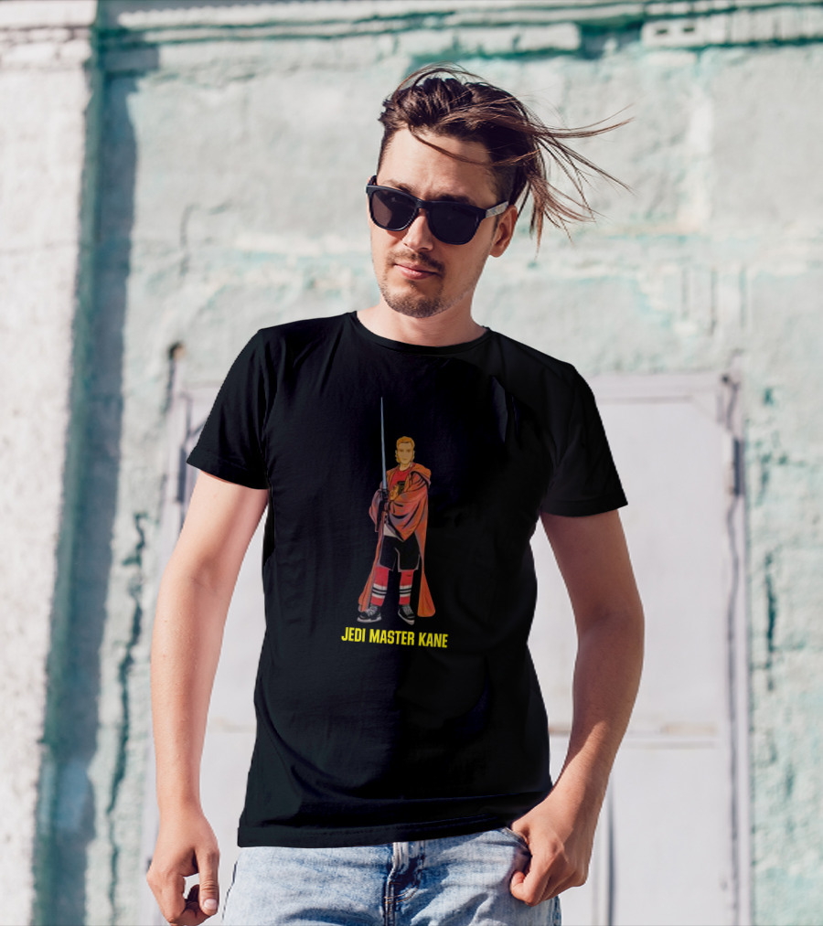 Chicago Blackhawks Star Wars Night Jedi Master Kane April 3 T-Shirt