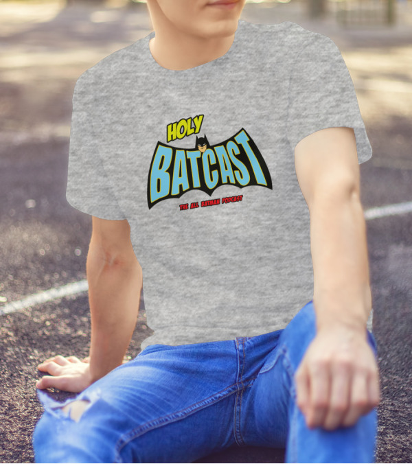 Holy Batcast The All Batman Podcast Classic Bat Emblem T-Shirt