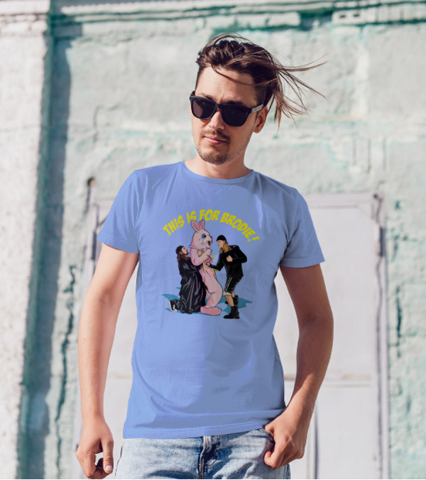 THIS IS FOR BRODIE BUNNY BATTLE T-Shirt