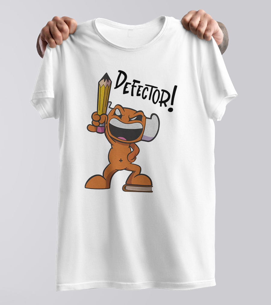 Defector El Toro Merch Character With Pencil T-Shirt