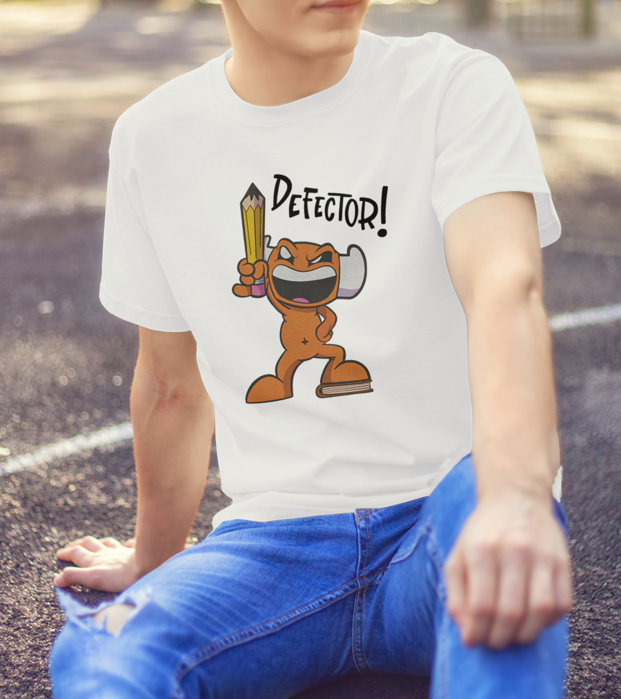 Defector El Toro Merch Character With Pencil T-Shirt