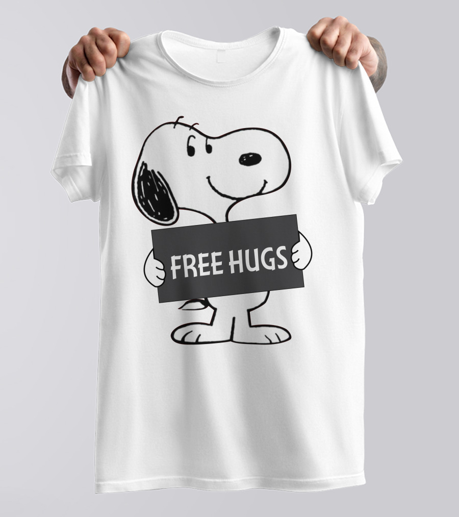 Free Hugs Snoopy Peanuts T-Shirt