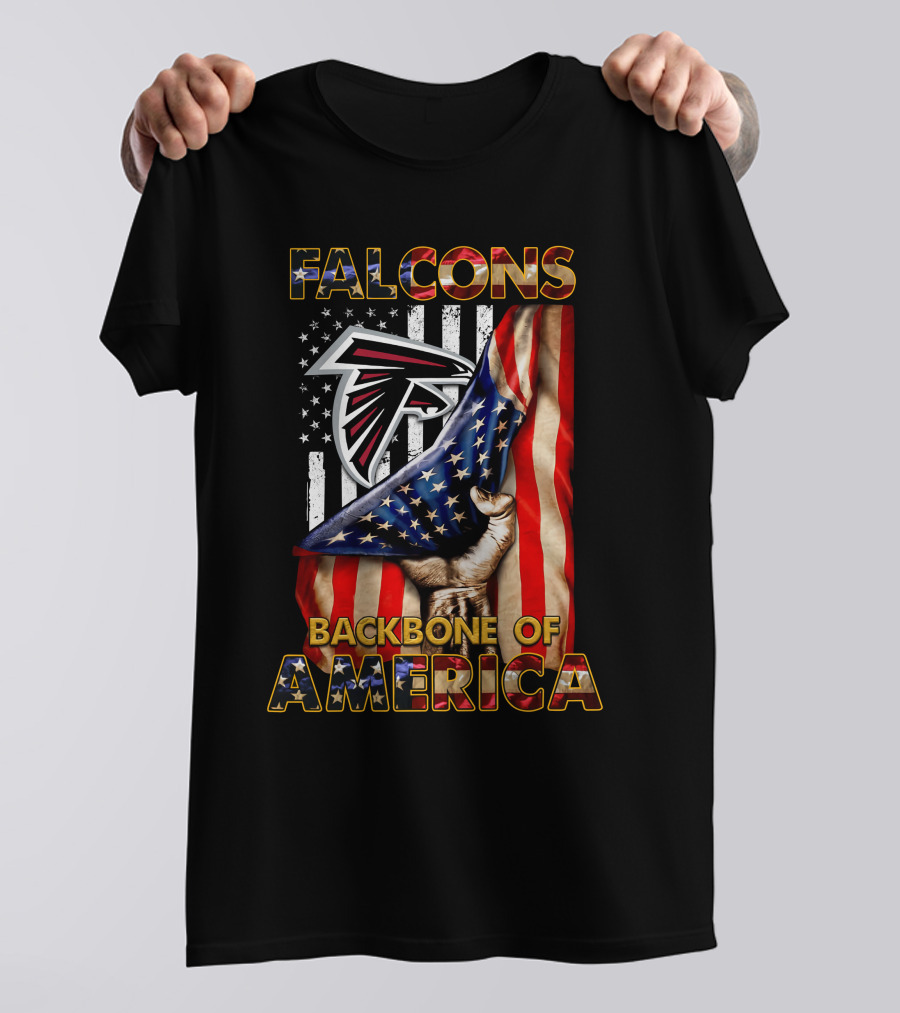 Falcons Backbone Of America T-Shirt