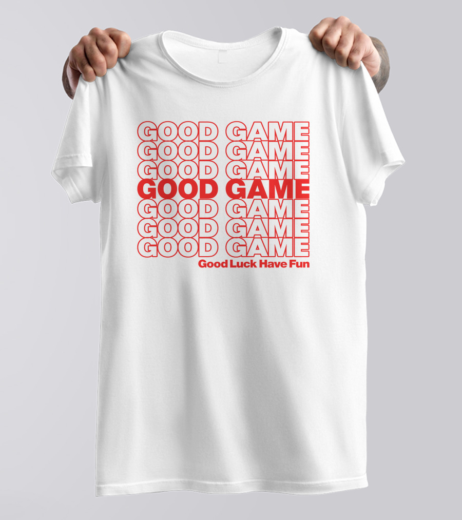 Good Game Good Luck Have Fun Gabe Penny-Arcade Store T-Shirt