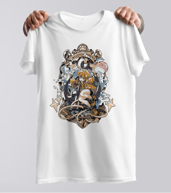 Jellyfish Pirates May Strive Guilty Gear Victory T-Shirt