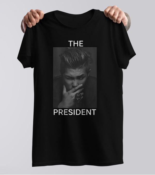 RM BTS The President Monochrome Pose T-Shirt