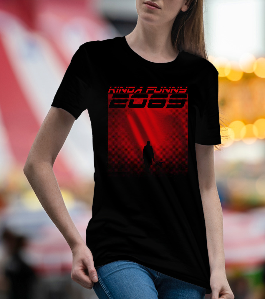 Kinda Funny 2065 Video Game Culture Film Television Comics T-Shirt