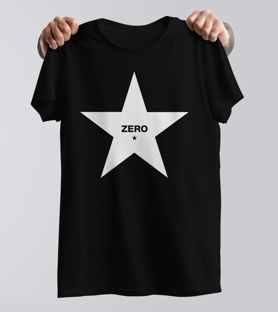 Smashing Pumpkins Zero Star Iconic White Star T-Shirt