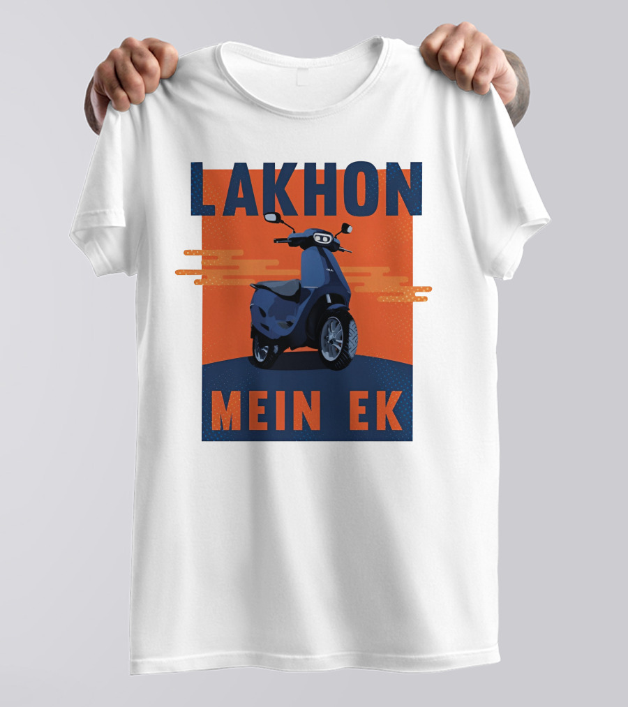 Lakhon Mein Ek Ola Electric Scooter T-Shirt