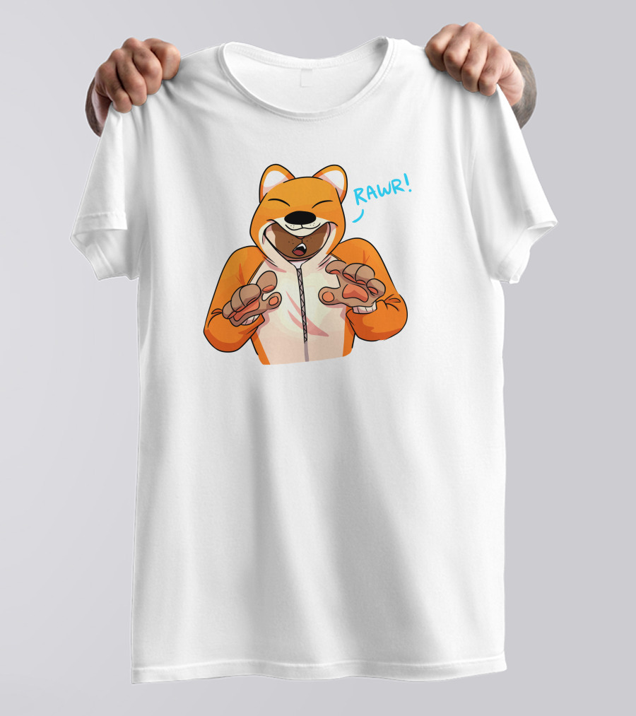 Rawr Fox Monster Zack T-Shirt