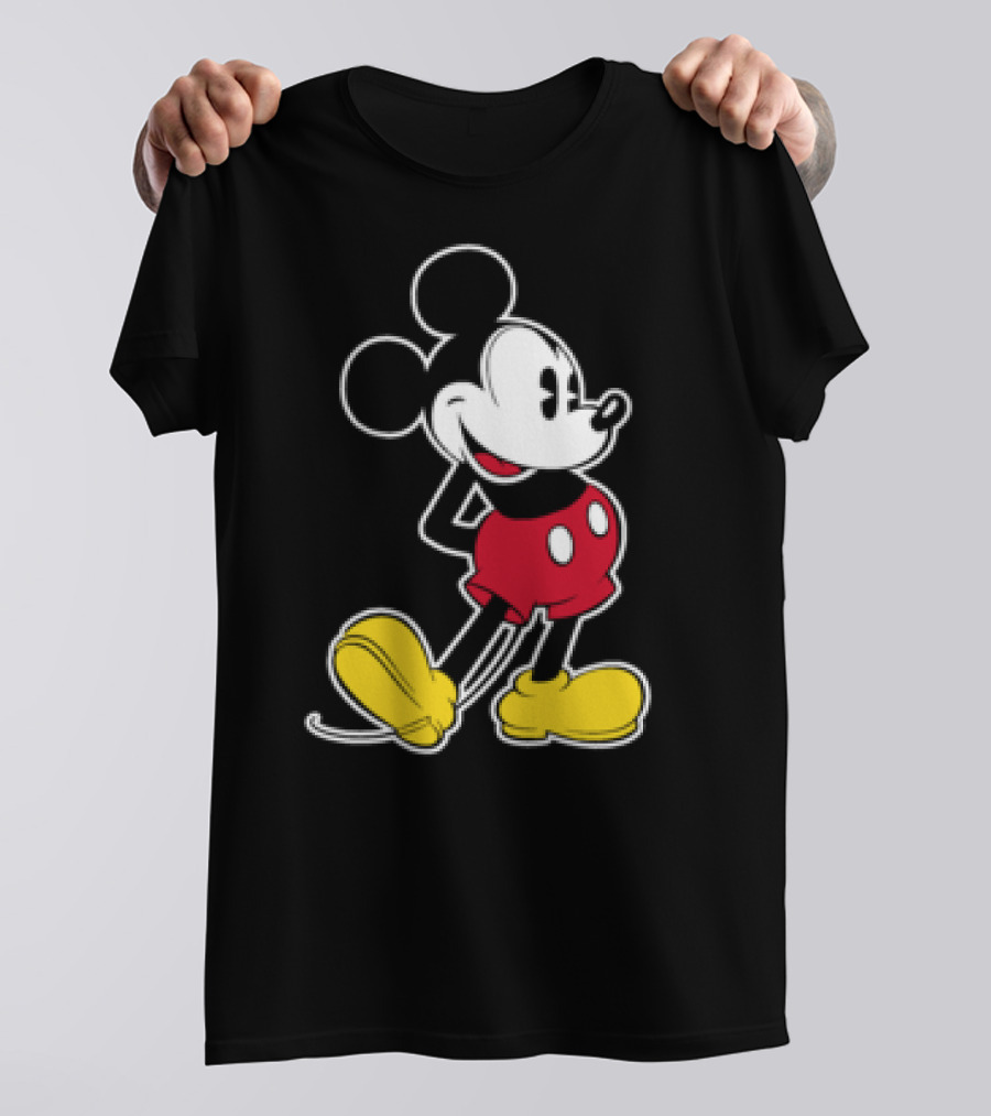 Disney Classic Mickey Mouse Standing Pose T-Shirt