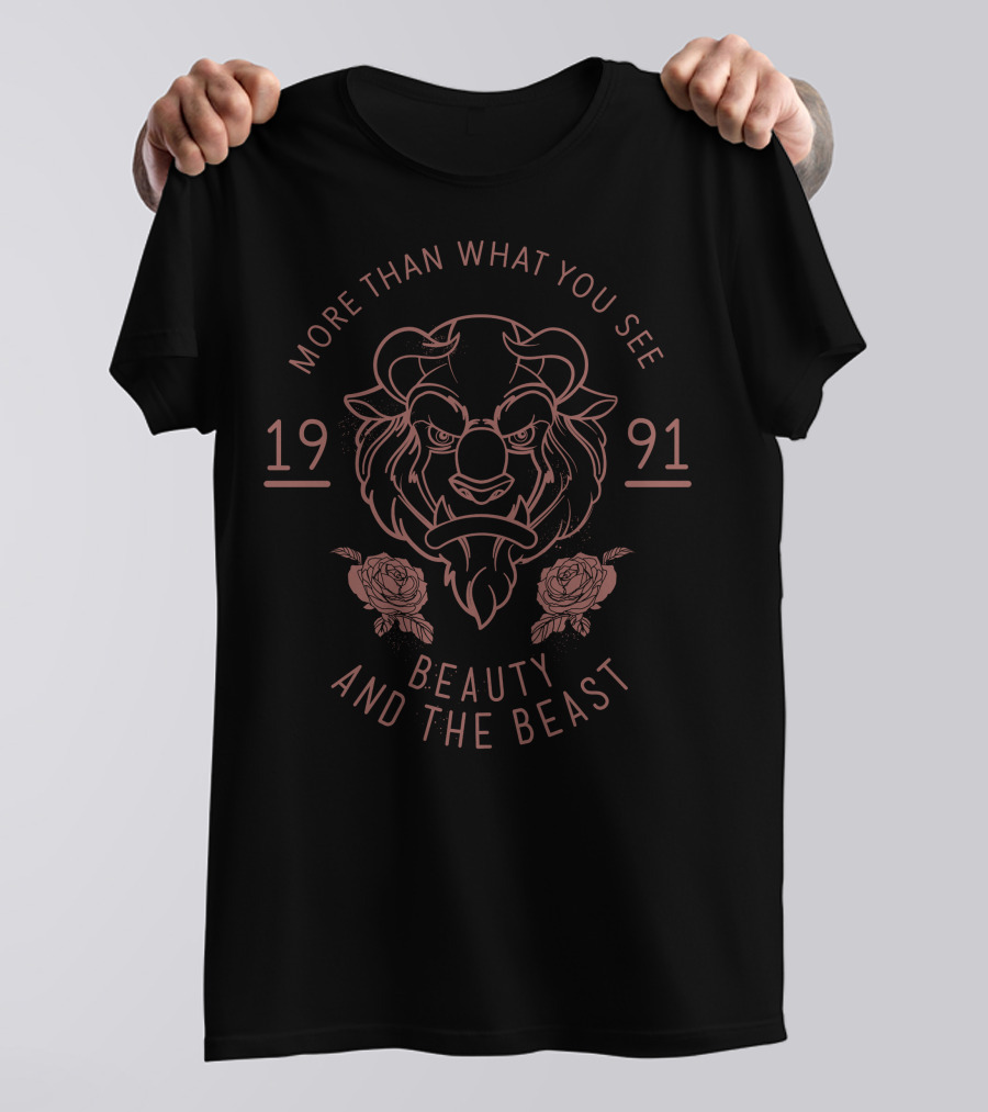 More Than What You See 1991 Beauty And The Beast T-Shirt