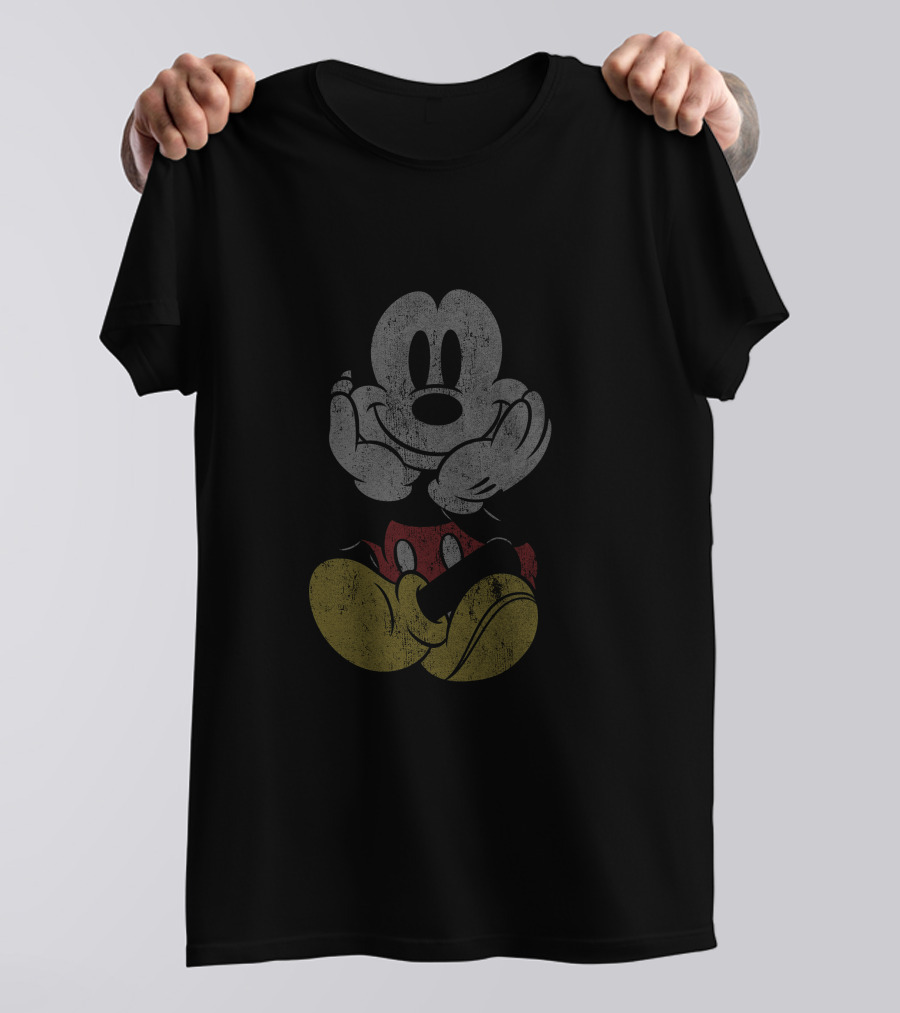 Mickey Mouse Classic Vintage Style Disney Chillin' T-Shirt