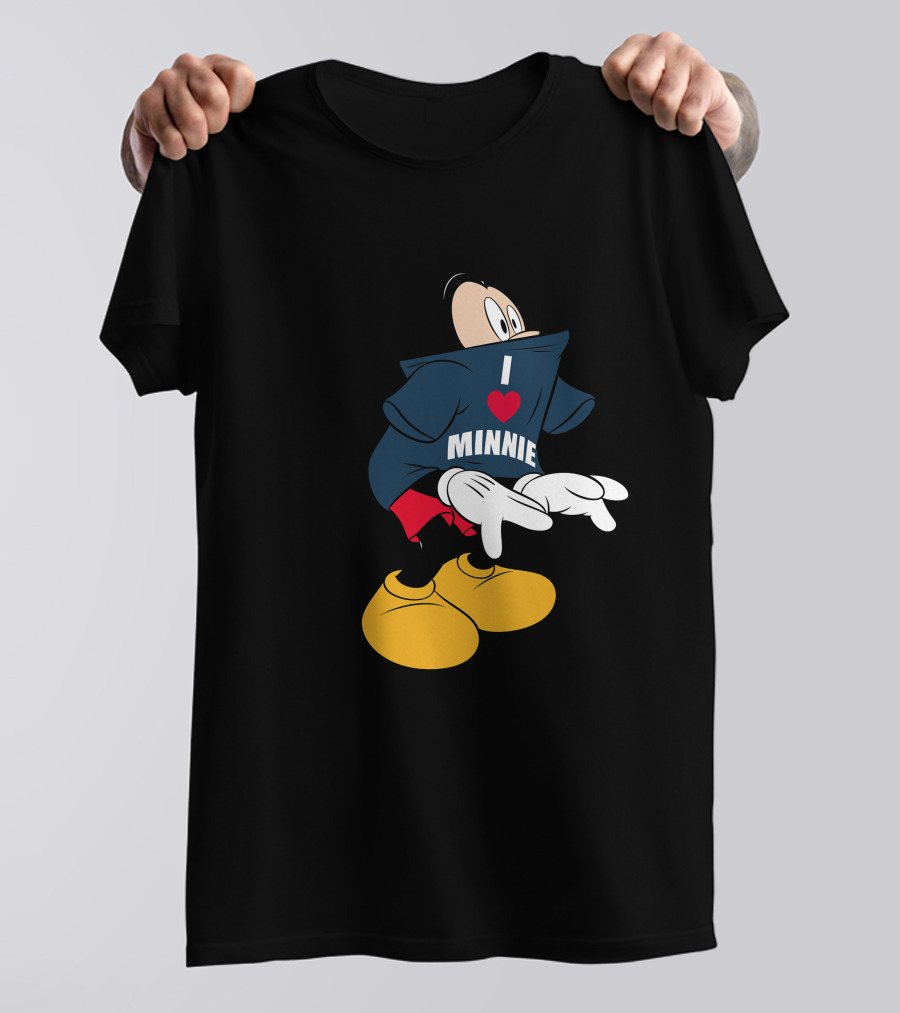 Mickey I Love Minnie Disney T-Shirt