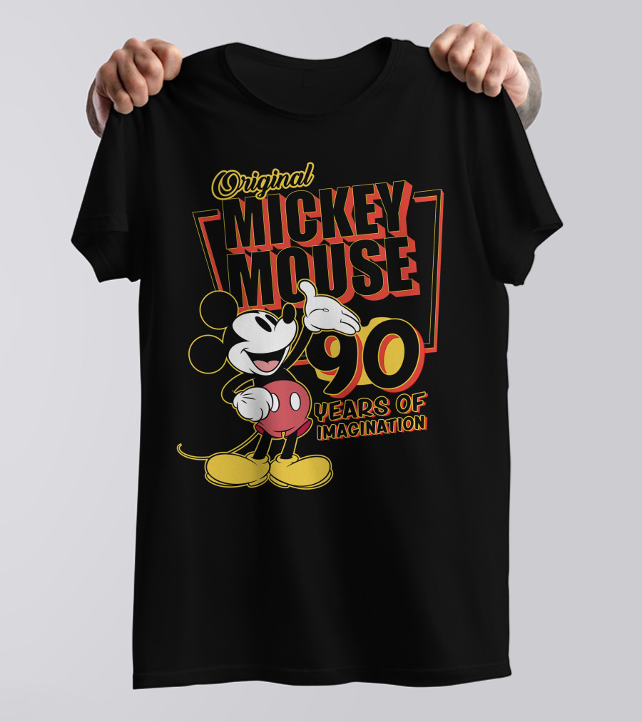 The Original Mickey Mouse 90 Years Of Imagination T-Shirt