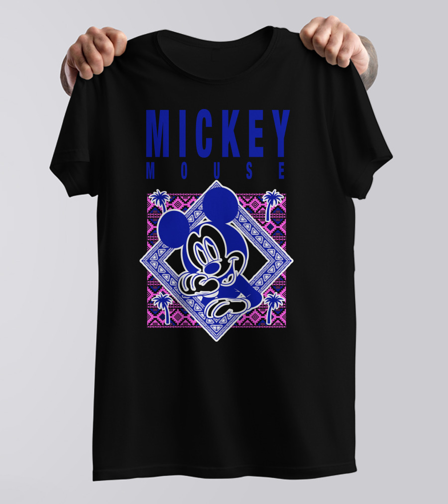 Mickey Mouse Bandana Tropical T-Shirt