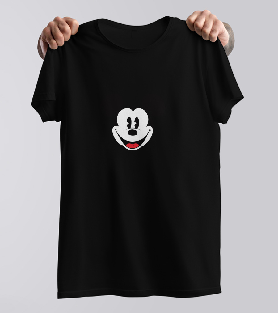 Mickey Mouse Disney Classico Face T-Shirt