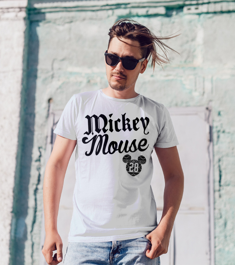 Mickey Mouse 28 Tribal T-Shirt