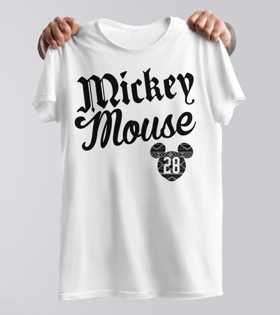 Mickey Mouse 28 Tribal T-Shirt