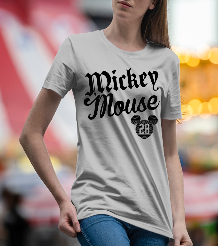 Mickey Mouse 28 Tribal T-Shirt
