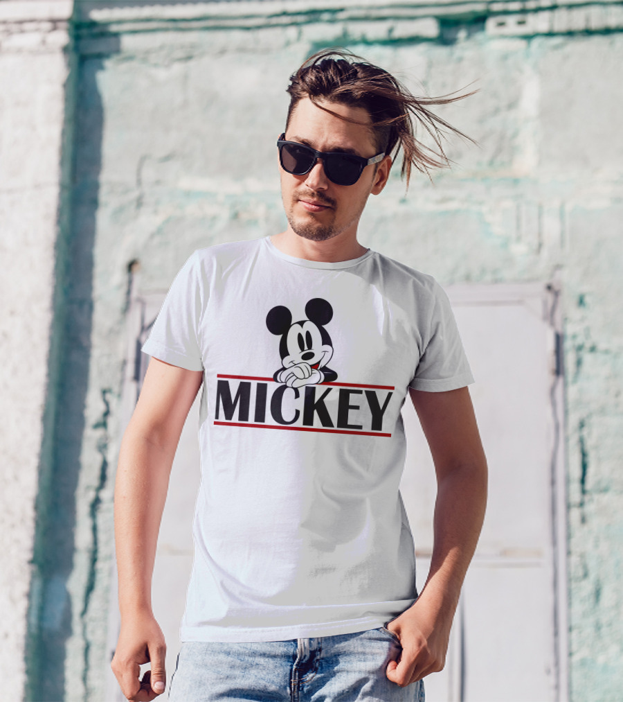Disney Mickey Mouse Resting Mickey Classic Pose T-Shirt