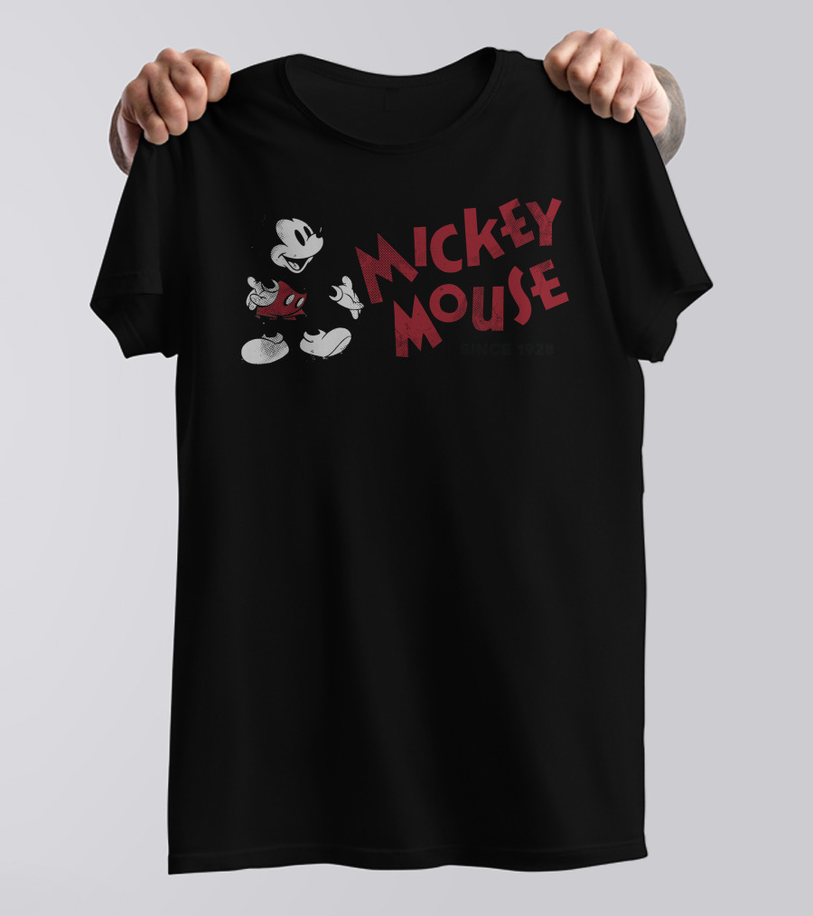 Mickey Mouse Since 1928 Disney Iconic Classic T-Shirt