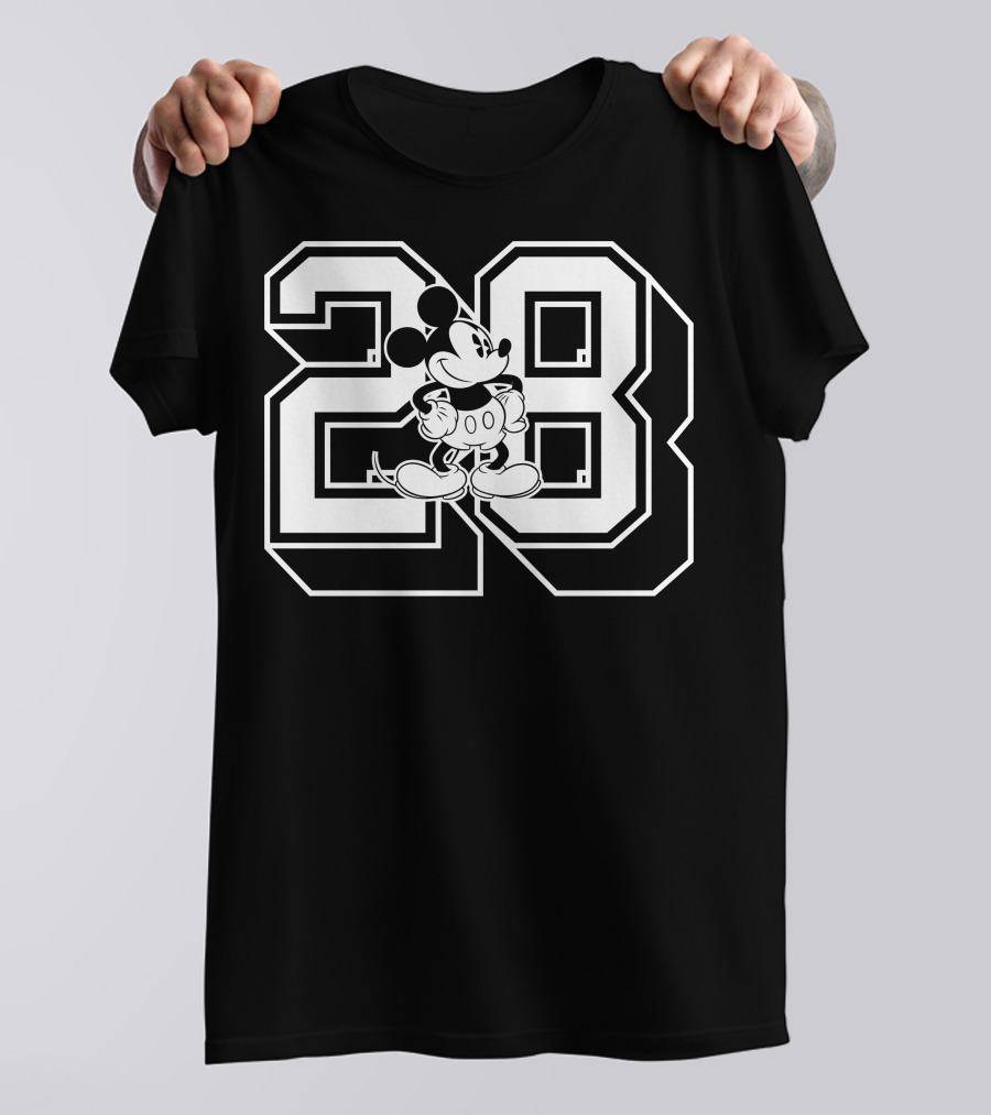 Mickey Mouse 28 Sporty Stance T-Shirt