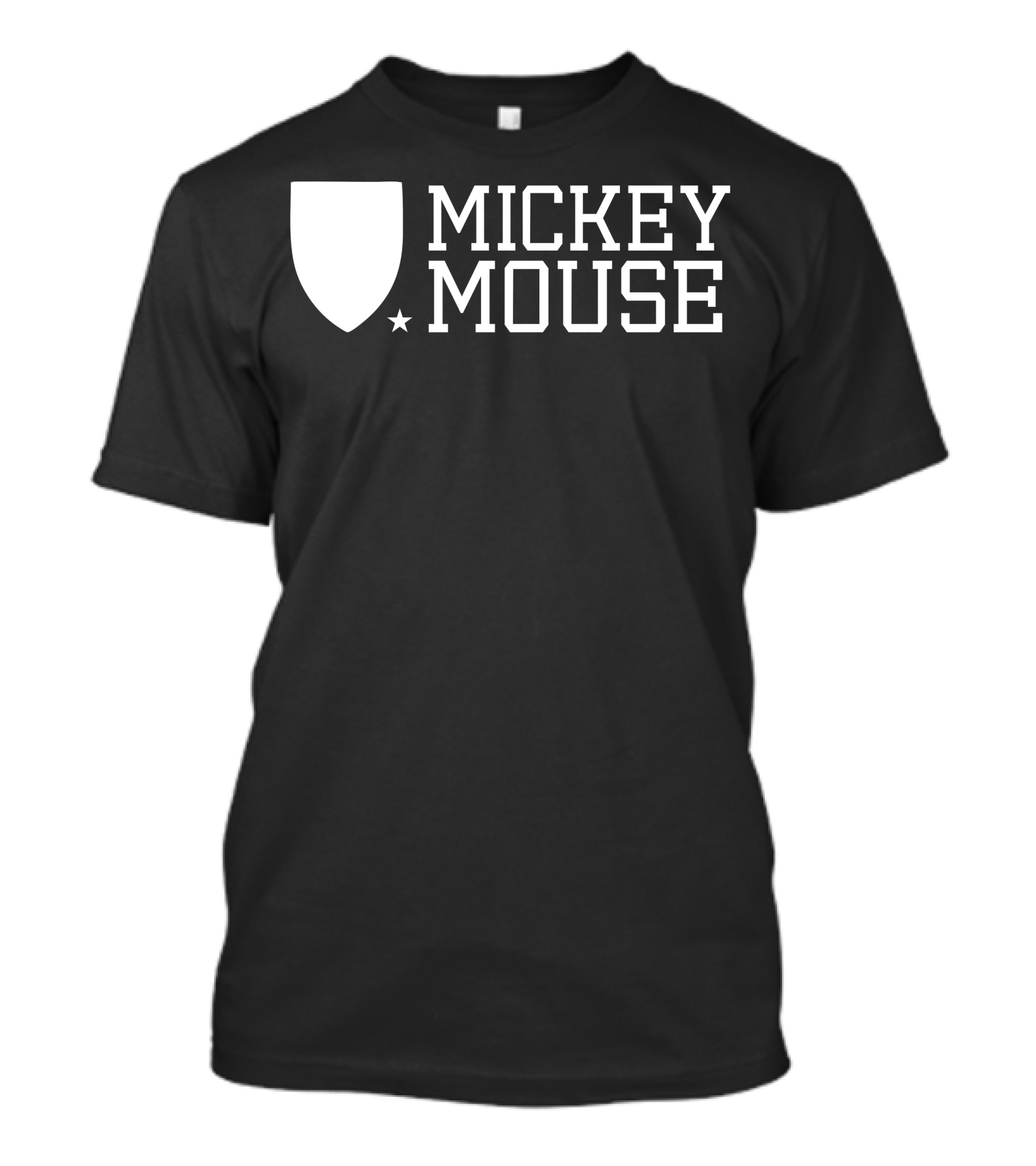Mickey Mouse University Shield Emblem T-Shirt