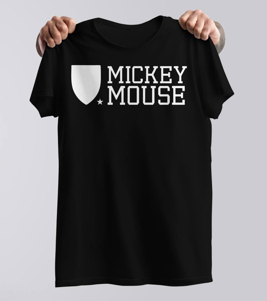 Mickey Mouse University Shield Emblem T-Shirt