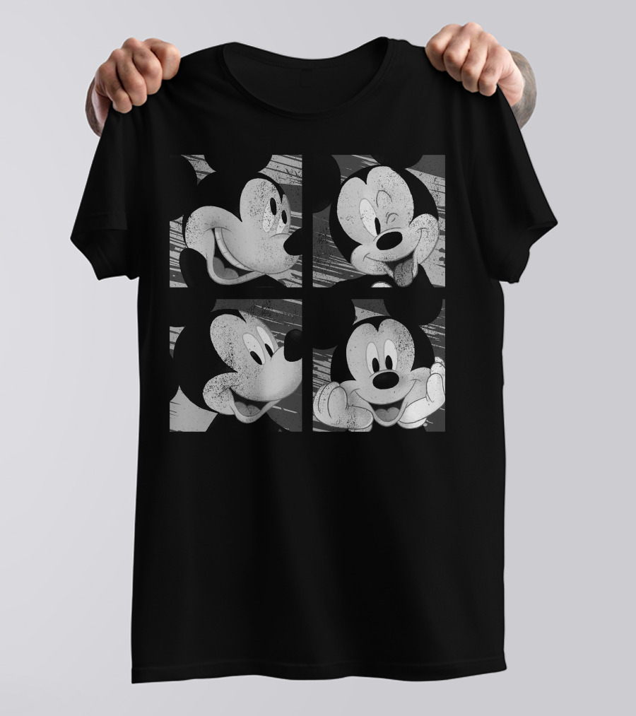 Disney Mickey Mouse Yearbook Vintage Expressions T-Shirt