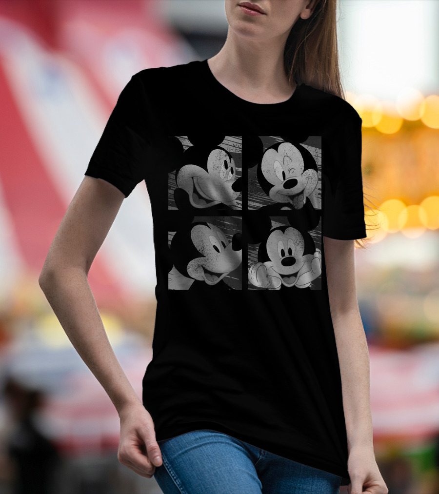 Disney Mickey Mouse Yearbook Vintage Expressions T-Shirt