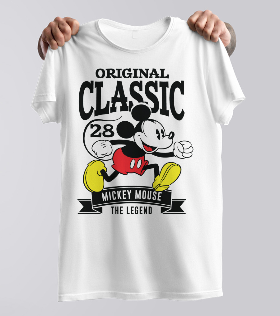 Original Classic Mickey Mouse 28 The Legend T-Shirt
