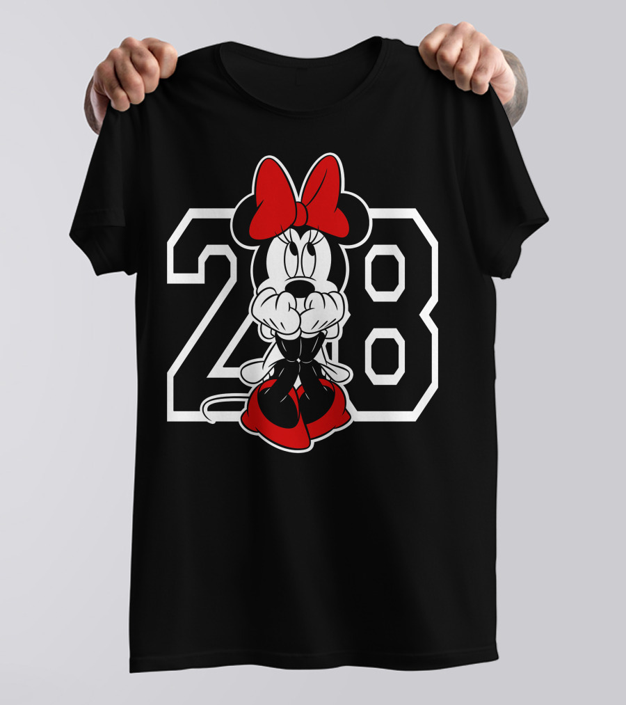Disney Minnie Mouse 28 Retro Style Classic T-Shirt