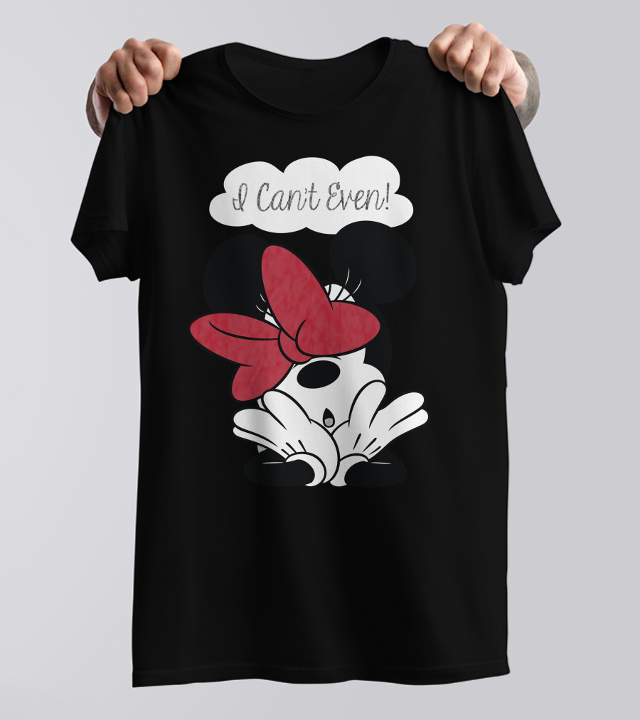 Minnie Mouse I Can't Even Disney Iconic Expression T-Shirt