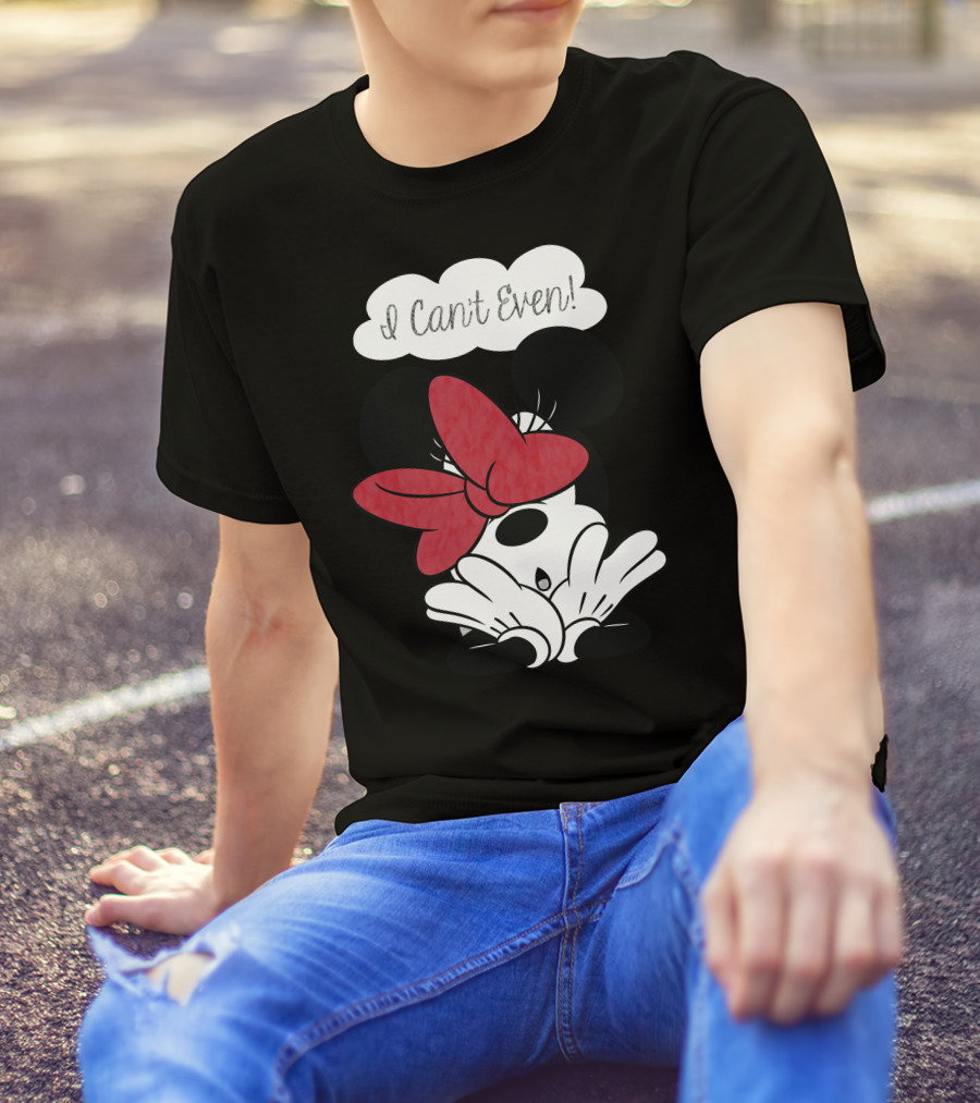 Minnie Mouse I Can't Even Disney Iconic Expression T-Shirt