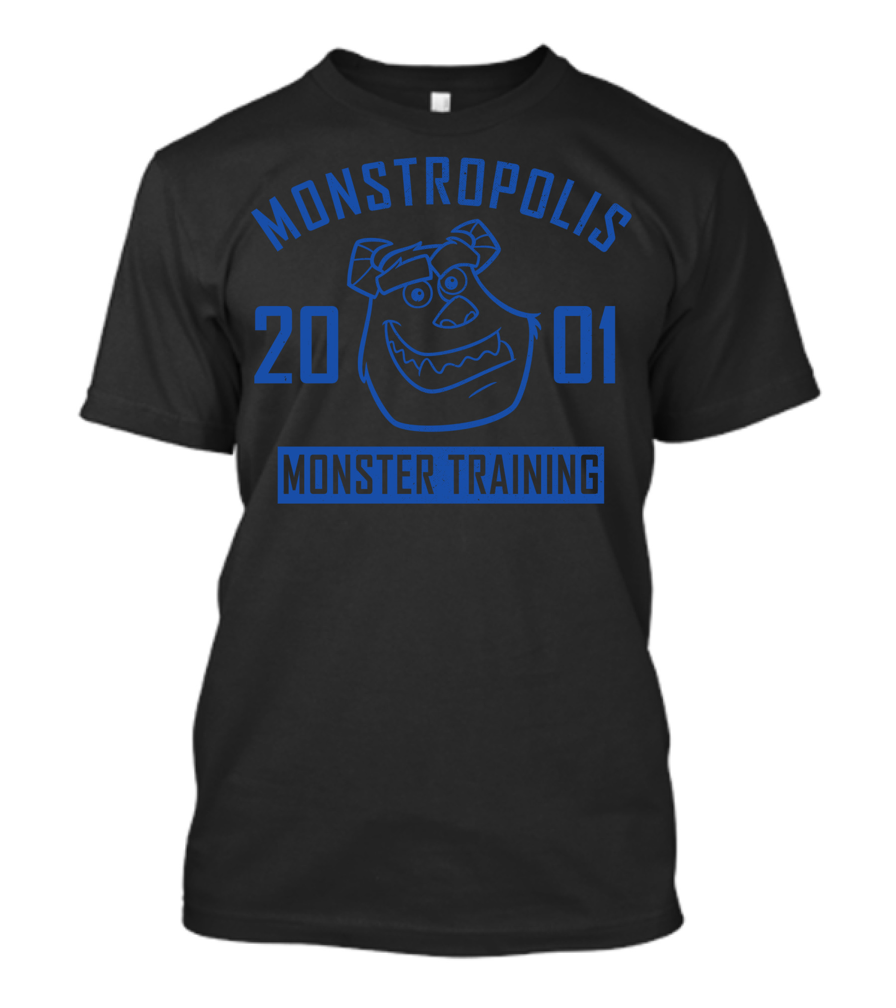 Monstropolis Monster Training 2001 Disney Pixar Monsters T-Shirt