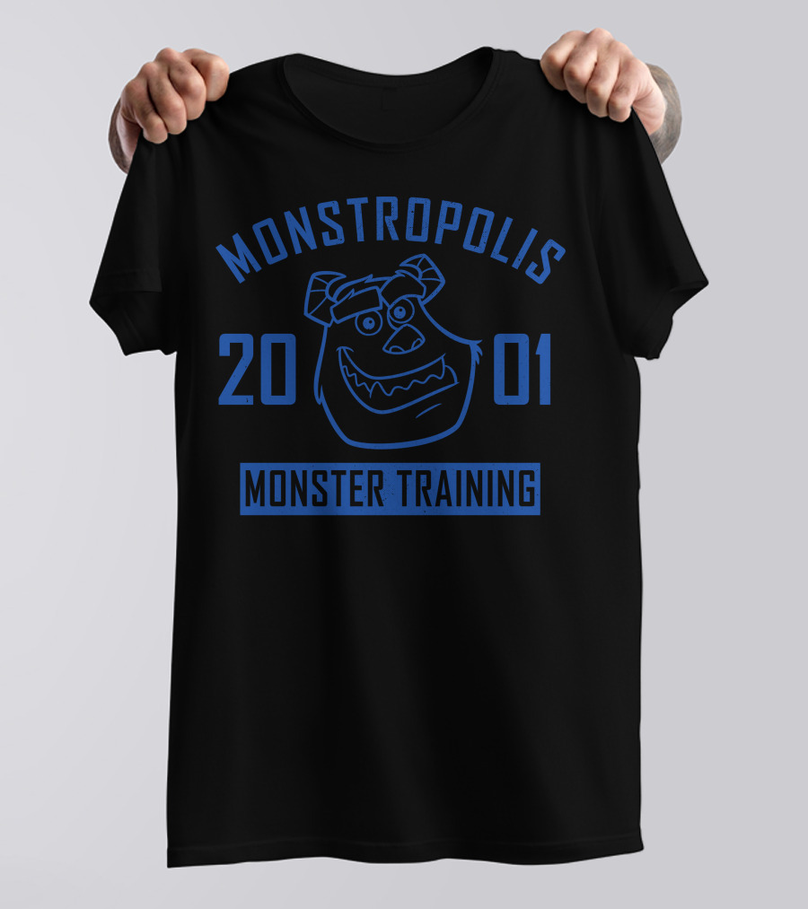 Monstropolis Monster Training 2001 Disney Pixar Monsters T-Shirt