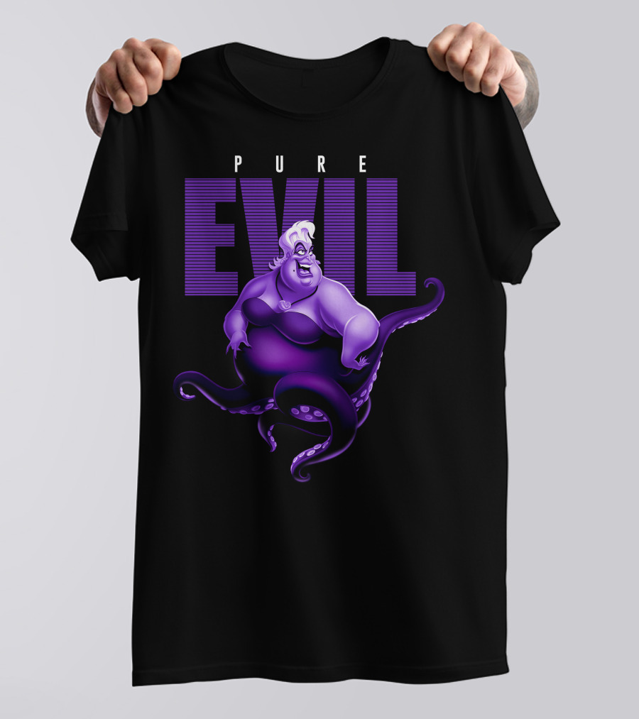 Disney Ursula Pure Evil Villainous Iconic T-Shirt