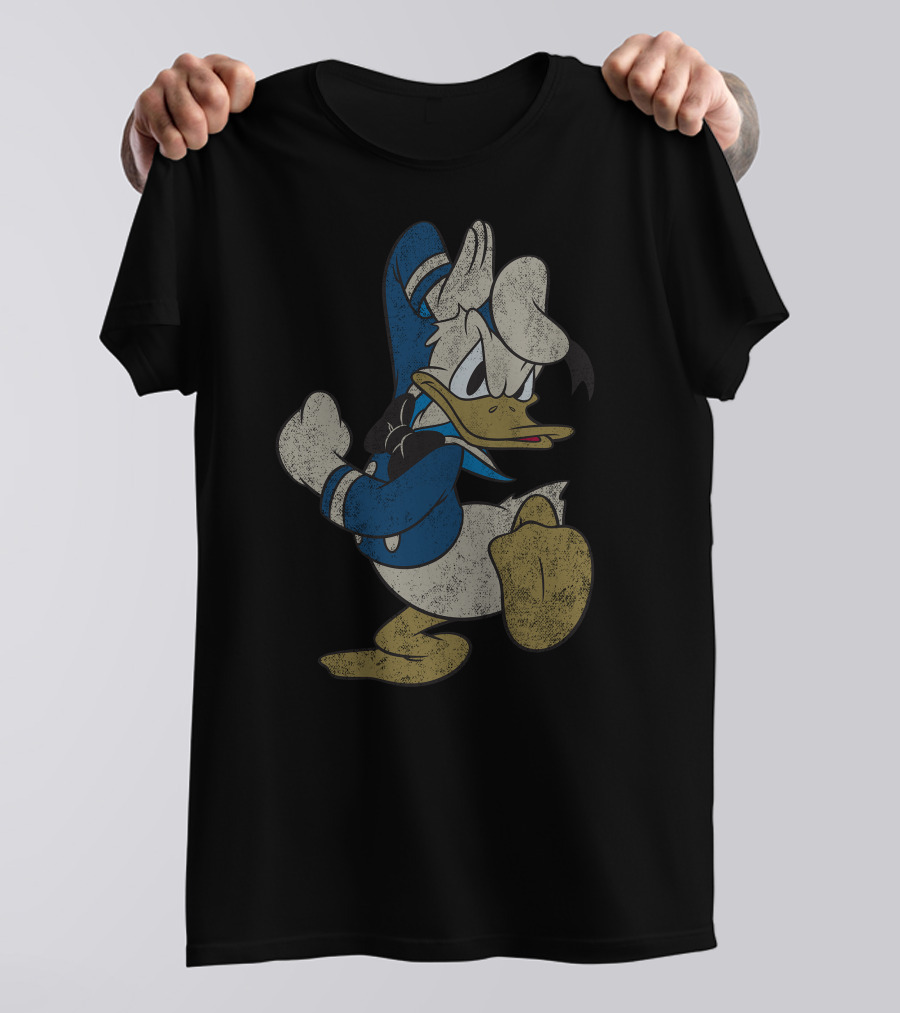 Disney Vintage Donald Duck Classic Distressed Pose T-Shirt