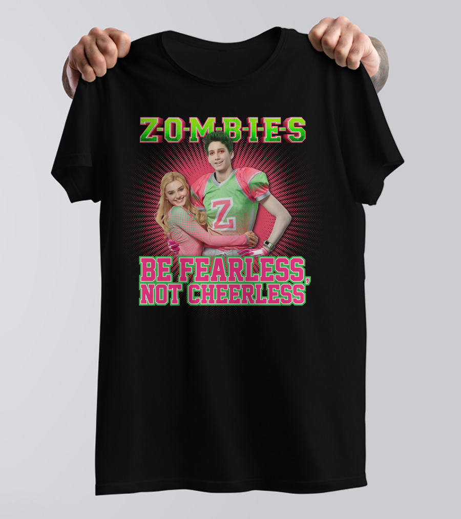 Disney Zombies Be Fearless Not Cheerless T-Shirt