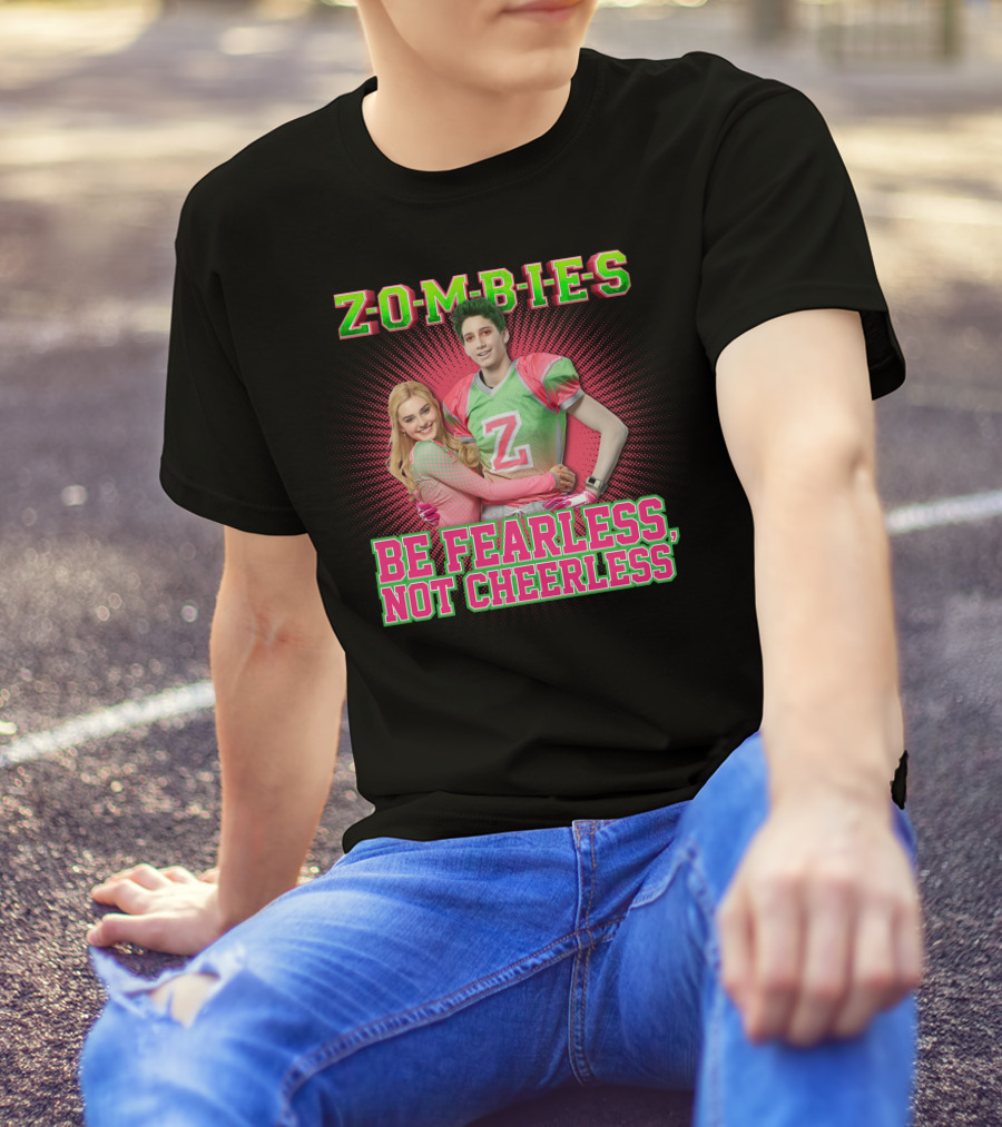 Disney Zombies Be Fearless Not Cheerless T-Shirt