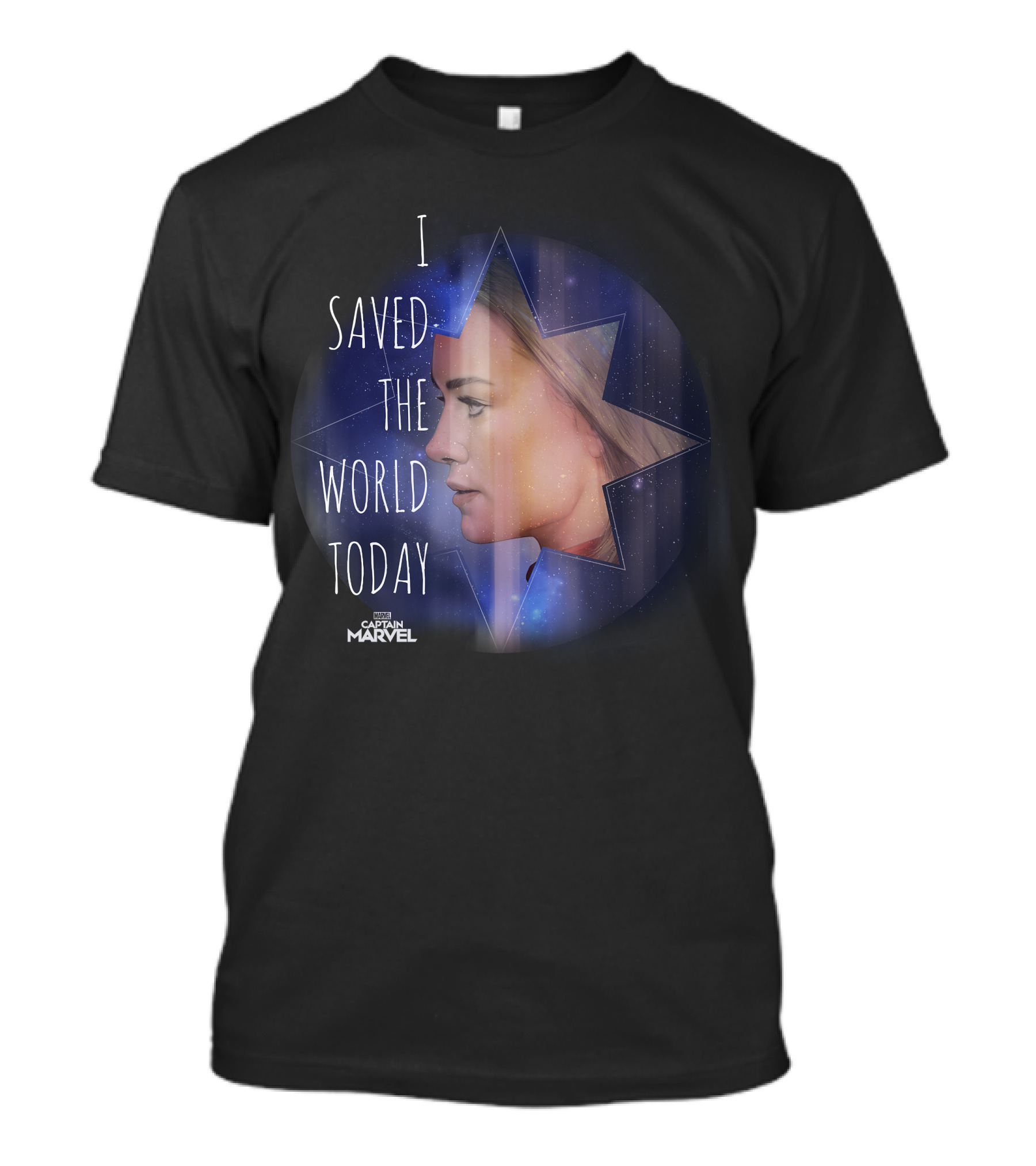 I Saved The World Today Captain Marvel T-Shirt
