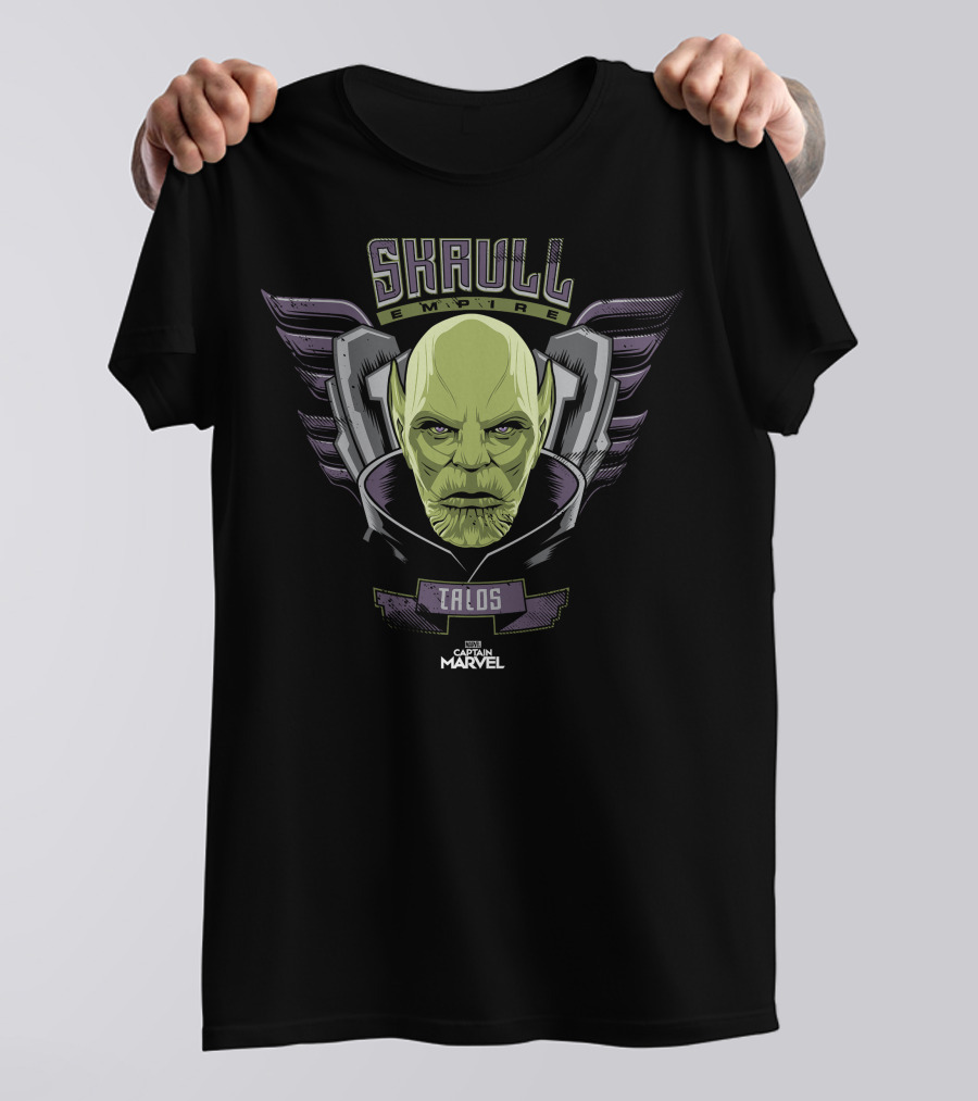 Marvel Captain Marvel Skrull Empire Talos Character T-Shirt