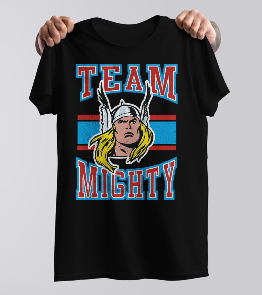 Team Mighty Thor Marvel Classic T-Shirt