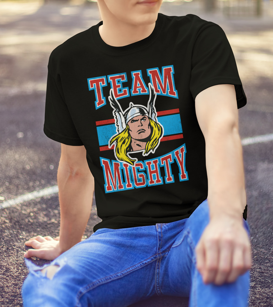 Team Mighty Thor Marvel Classic T-Shirt