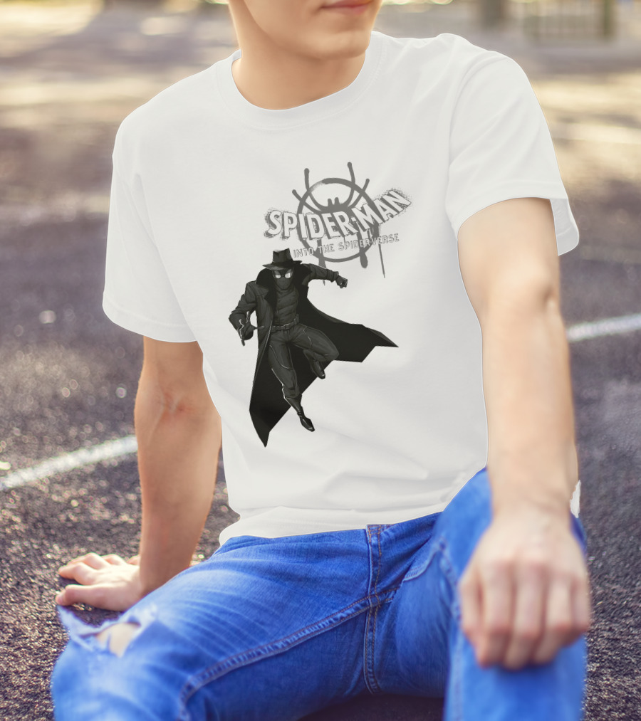 Marvel Spider-Man Into The Spider-Verse Noir T-Shirt